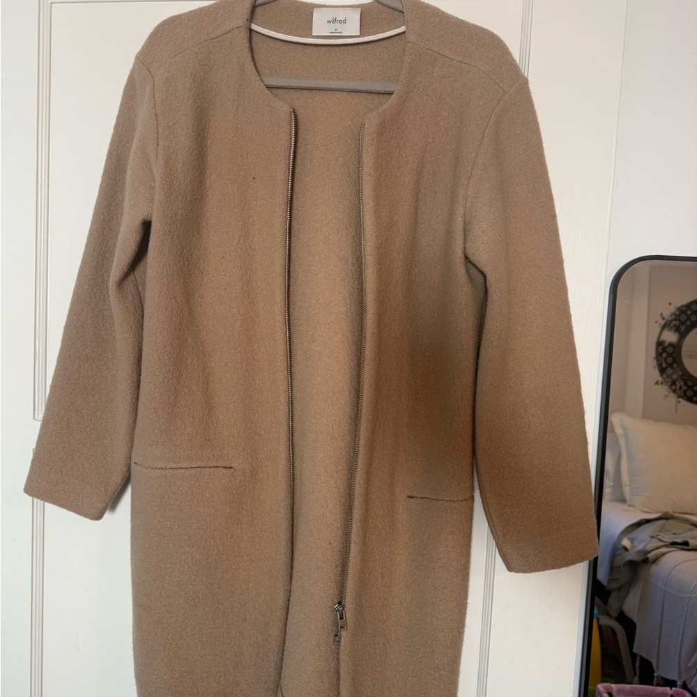 Wilfred Beige Cozy Outerwear